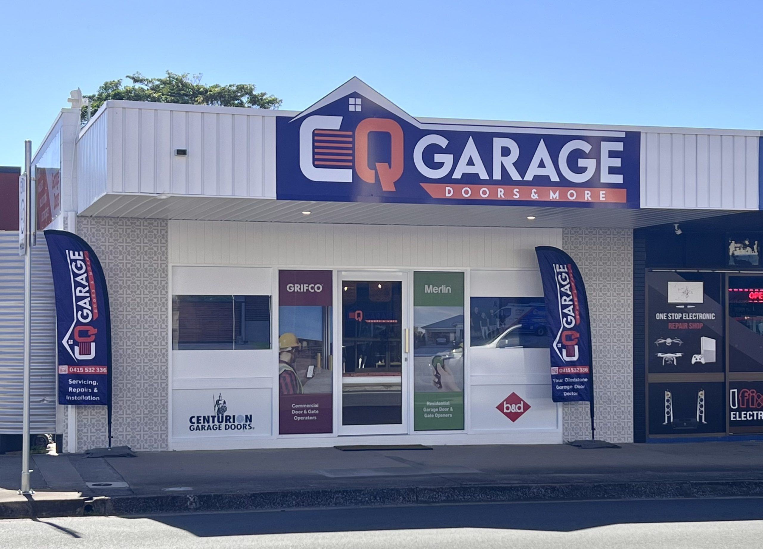 Centurion Garage Doors in Gladstone: Celebrating the Opening of CQ Garage Doors & More’s New Showroom